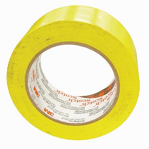 Fita adesiva para demarcação 100mm x 30m amarela 471 HT000031878 3M