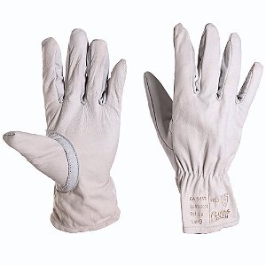 Luva de vaqueta instrumentista 9cm com reforço KOCH