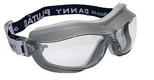 Óculos de segurança ampla visão incolor DA-15600 DANNY