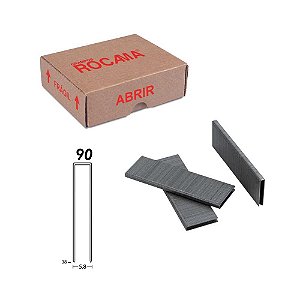 Grampo 90 38mm caixa com 4.992 grampos 90/38 ROCAMA