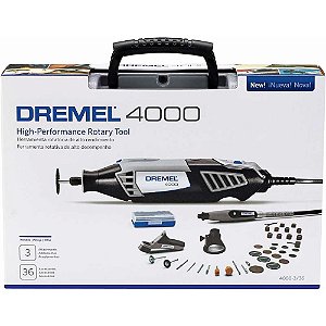 Microrretífica com acessórios 4000 127V F0134000NB DREMEL