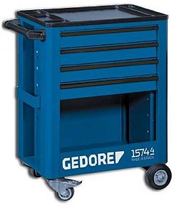 Carro para ferramentas com 4 gavetas 001.042 GEDORE