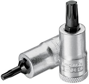 Soquete hexalobular macho com encaixe de 3/8" ITX30 T-30 GEDORE