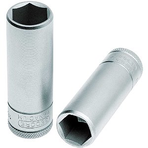 Soquete sextavado longo com encaixe de 1/2" 14mm 19L GEDORE
