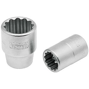 Soquete estriado com encaixe de 3/4" 33mm Unit Drive D32 GEDORE