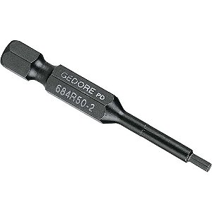 Bits hexagonal (allen) 1/4" x 3,0mm 684 R-50 GEDORE