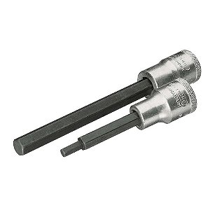 Soquete hexagonal longo 8mm com encaixe 1/2" IN19L GEDORE
