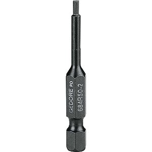 Bits hexagonal (allen) 1/4" x 2,5mm 684 R-50 GEDORE