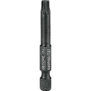Bits hexalobular encaixe de 1/4" T20 de 50,8mm 689R50-T20 025917 GEDORE