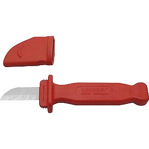 Faca desencapadora 180mm isolada 1.000V 035.100 GEDORE