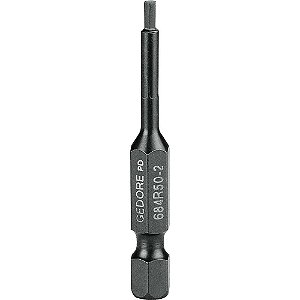 Bits hexagonal (allen) 1/4" x 5,0mm 684 R-50 GEDORE