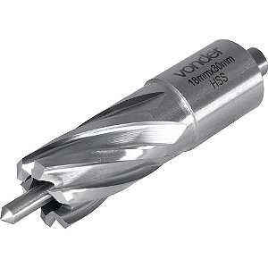 Broca anular encaixe Weldon 18mm x 30mm VONDER