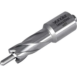 Broca anular encaixe Weldon 14mm x 30mm VONDER