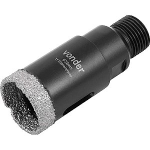 Serra copo diamantada 32mm para esmerilhadeira VONDER