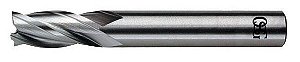 Fresa de topo em aço rápido 6,0mm com 8% de cobalto 4 cortes DIN 844N 802/1 OSG