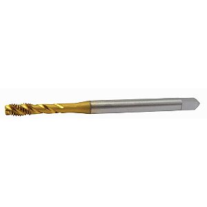 Macho máquina HSS-E 4mm x 0,7mm com canal helicoidal TIN DIN 371 OSG