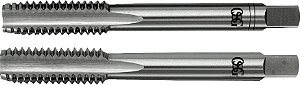 Macho manual de aço rápido M2 x 0,40mm rosca MA jogo com 2 peças OSG