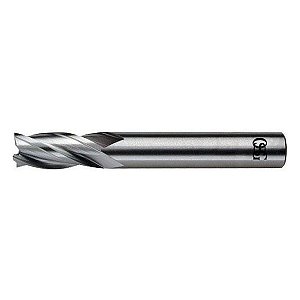 Fresa de topo em aço rápido 3,0mm com 8% de cobalto 4 cortes DIN 844N 802/1 OSG