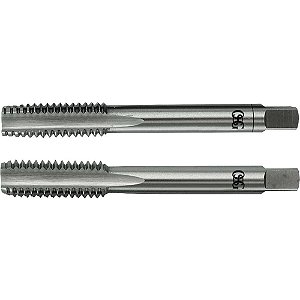 Macho manual de aço rápido M20 x 1,00mm rosca MB jogo com 2 peças OSG