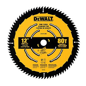 Lâmina de serra circular 12" (305 mm) x 25,4mm x 2,0mm 80 dentes de metal duro para madeira DWA11280 DEWALT
