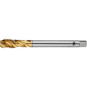 Macho máquina 1/8" BSP canal helicoidal HSSe / TiN 1140/9 SFT-VX-TiN DIN 5156 OSG