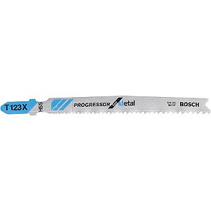 Lâmina de serra tico-tico encaixe T T-123X BOSCH