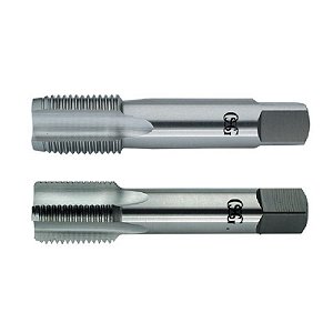 Macho manual de aço rápido 3/8" BSP jogo com 2 peças DIN 5157 OSG