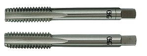 Macho manual de aço rápido 1/2" UNF jogo com 2 peças OSG