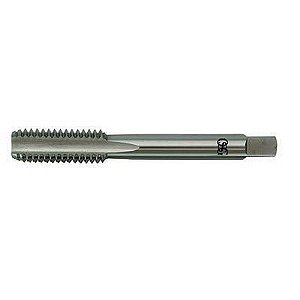 Macho manual com roscam 8mm x 1,25mm de aço rápido com 1 peça (nº 3) DIN 352 101 OSG