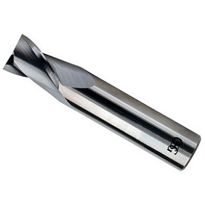 Fresa de topo em aço rápido 7,0mm 2 cortes com 8% de cobalto 327B 801/1 OSG