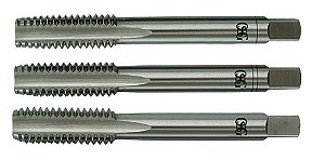Macho manual de aço rápido 5/32" BSW jogo com 3 peças OSG