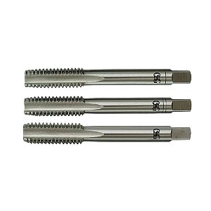 Macho manual de aço rápido M30 x 3,50mm rosca MA jogo com 3 peças OSG
