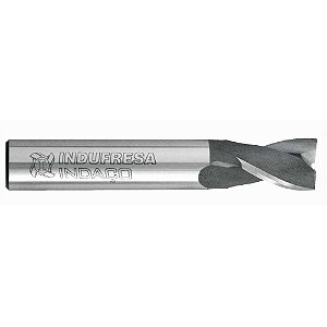 Fresa de topo em aço rápido 14,0mm 2 cortes 327B 1445 INDAÇO
