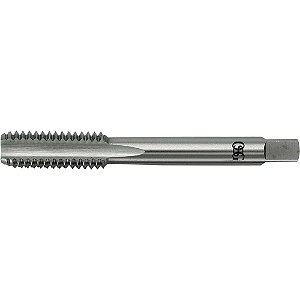 Macho manual com roscam 10mm x 1,5mm de aço rápido com 1 peça (nº 3) DIN 352 101 OSG