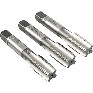 Macho manual de aço rápido M16 X 2,00mm rosca MA jogo com 3 peças DORMER