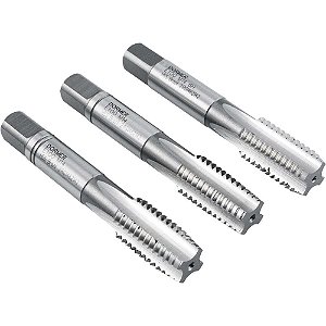 Macho manual de aço rápido M14 x 2,00mm rosca MA jogo com 3 peças DORMER