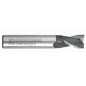 Fresa de topo em aço rápido 6,0mm 2 cortes 327B 1445 INDAÇO