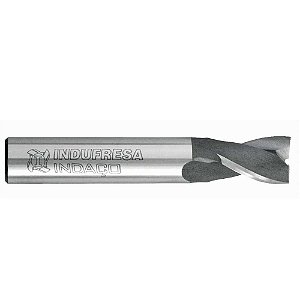 Fresa de topo em aço rápido 8,0mm 2 cortes 327B 1445 INDAÇO
