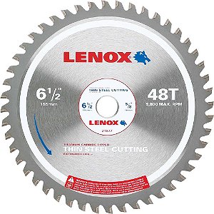 Lâmina de serra circular para aço fino 165mm 21877TS612048CT LENOX