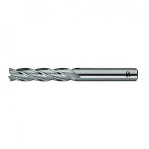 Fresa de topo em aço rápido longa 12,0mm com 8% de cobalto 4 cortes DIN 844N 802/2 OSG