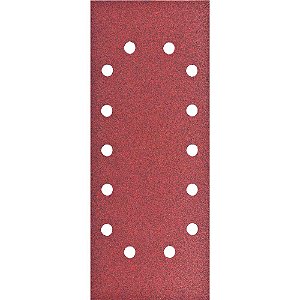 Lixa em folha 115mm x 280mm grão 180 cartela com 5 peças AWT