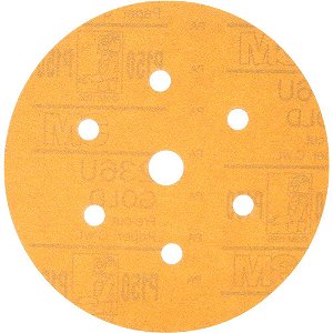 Disco de lixa 152mm grão 60 7 furos 216U HB004143267 3M - 50 unidades