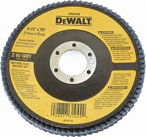 Flap-disc disco de desbaste/acabamento 7" - 180mm cônico grão 120 DEWALT