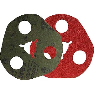 Disco de lixa avos 115mm grão 60 3 furos para desbaste de metais F900 NORTON