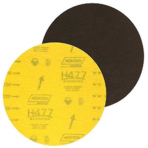 Disco de lixa 180mm grão 220 costado em pluma sem furo para mármore e granito Speed-Grip H477 NORTON - 100 unidades