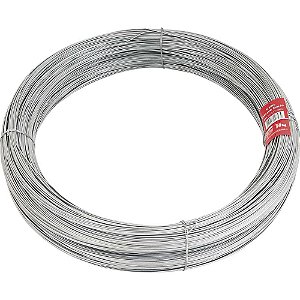 Arame galvanizado industrial BWG 16 1,65mm rolo com 50kg MORLAN