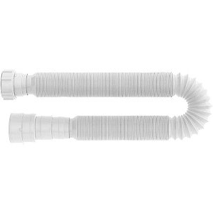 Sifão tubo extensivo universal branco 1,5 metros 030129 BLUKIT