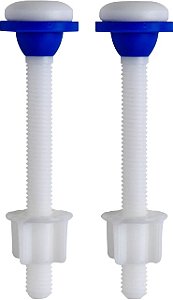 Kit parafuso fixador para caixa acoplada 2 unidades BLUKIT