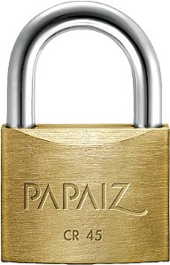 Cadeado em latão padrão CEEE CR 45mm MK PAPAIZ