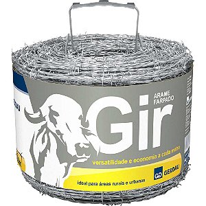 Arame farpado GIR 100m GERDAU